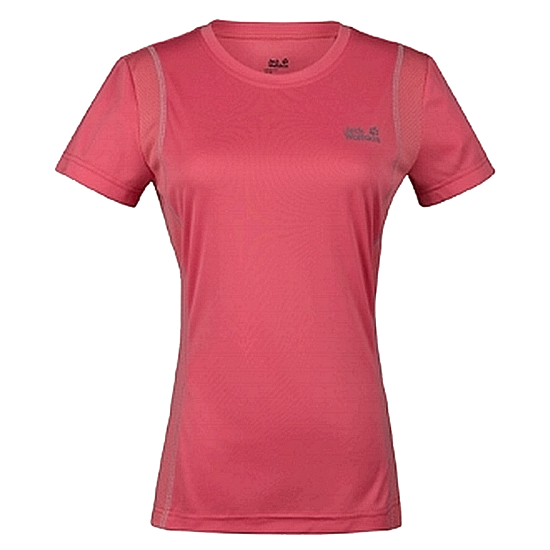 T-shirt sport pour femme JACK WOLFSKIN à manche courte - Ref 2026663