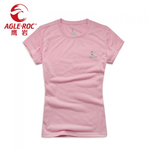 T-shirt sport pour femme AGLEROC à manche courte en CVC - Ref 2026704