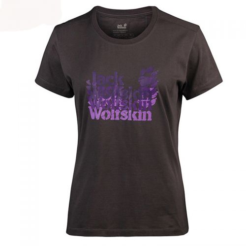 T-shirt sport pour femme JACK WOLFSKIN en coton - Ref 2026719