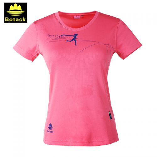 T-shirt sport pour femme BOTACK à manche courte en polyester - Ref 2026782