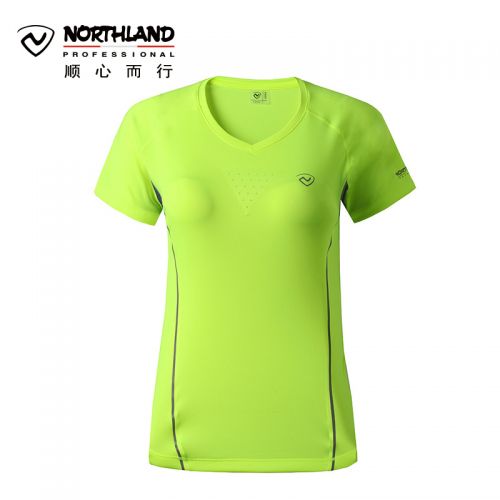 T-shirt sport pour femme NORTHLAND à manche courte en polyester - Ref 2026814