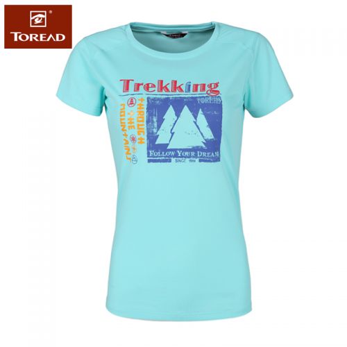 T-shirt sport pour femme TOREAD à manche courte en polyester - Ref 2026964