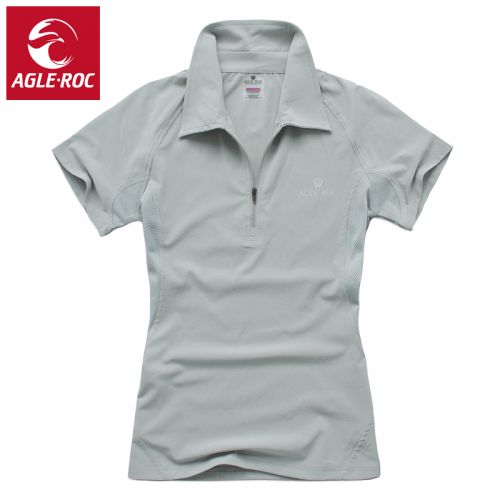 T-shirt sport pour femme AGLEROC à manche courte en polyester - Ref 2026996