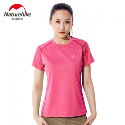 T-shirt sport pour femme NATUREHIKE à manche courte - Ref 2027114