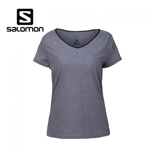 T-shirt sport pour femme SALOMON à manche courte - Ref 2027262