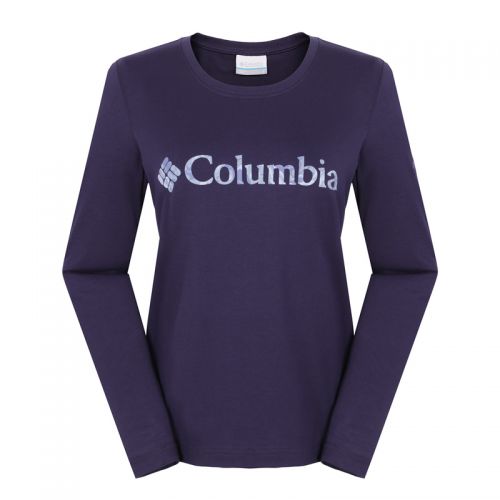 T-shirt sport pour femme COLUMBIA à manche longue en CVC - Ref 2027304