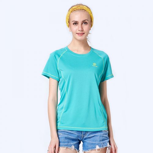 T-shirt sport pour femme TECTOP à manche courte en polyester - Ref 2027325