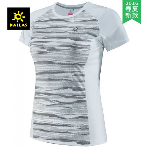 T-shirt sport pour femme KAILAS à manche courte en polyester - Ref 2027402