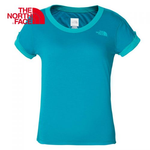 T-shirt sport pour femme THE NORTH FACE à manche courte en polyester - Ref 2027450