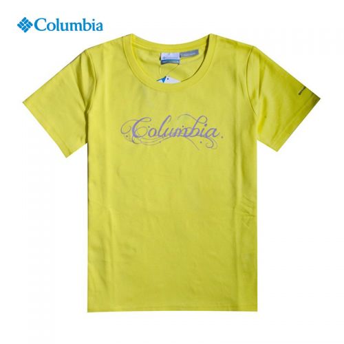 T-shirt sport pour femme COLUMBIA à manche courte en coton - Ref 2027452
