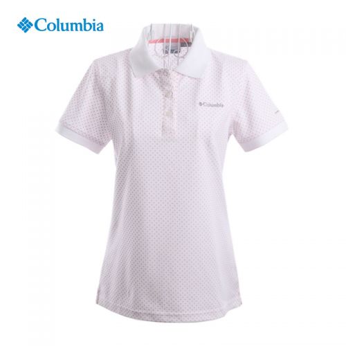 T-shirt sport pour femme COLUMBIA à manche courte en coton - Ref 2027459