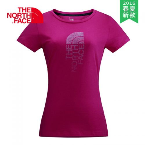 T-shirt sport pour femme THE NORTH FACE à manche courte en CVC - Ref 2027486