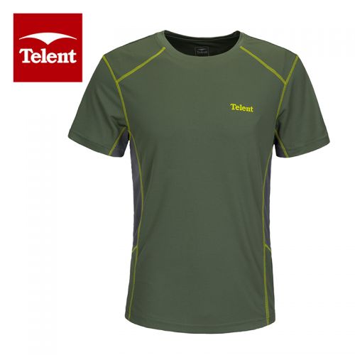 T-shirt sport pour homme TELENT à manche courte en polyester - Ref 2016863