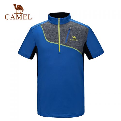 T-shirt sport pour homme CAMEL à manche courte en polyester - Ref 2016907
