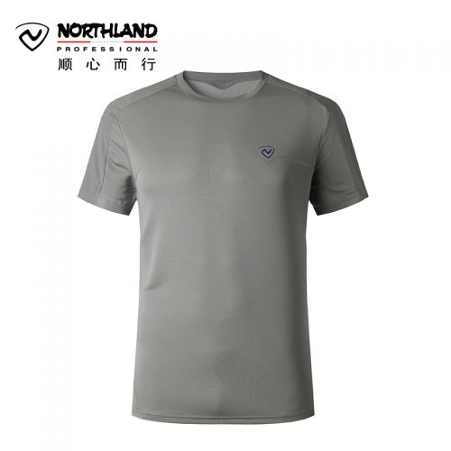 T-shirt sport pour homme NORTHLAND à manche courte en polyester - Ref 2016933