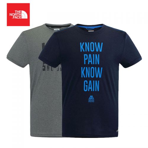 T-shirt sport pour homme THE NORTH FACE à manche courte en nylon - Ref 2016990