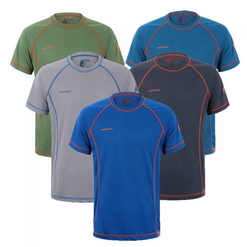 T-shirt sport pour homme M**T à manche courte en polyester - Ref 2017018