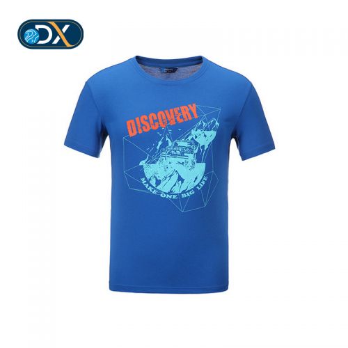 T-shirt sport pour homme DISCOVERY EXPEDITION à manche courte en polyester - Ref 2017035