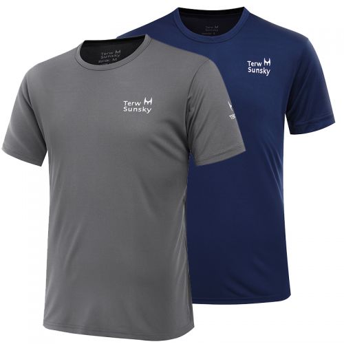T-shirt sport pour homme TERWSUNSKY à manche courte - Ref 2017064