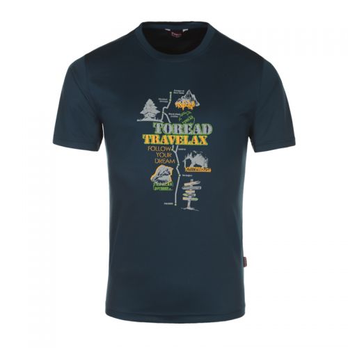 T-shirt sport pour homme TOREAD à manche courte en polyester - Ref 2017066