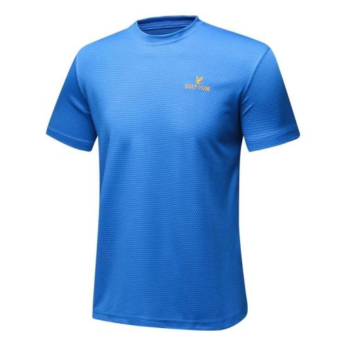 T-shirt sport pour homme SUIT YUM à manche courte en polyester - Ref 2017099