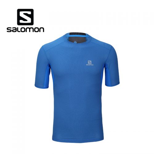 T-shirt sport pour homme SALOMON à manche courte - Ref 2017105
