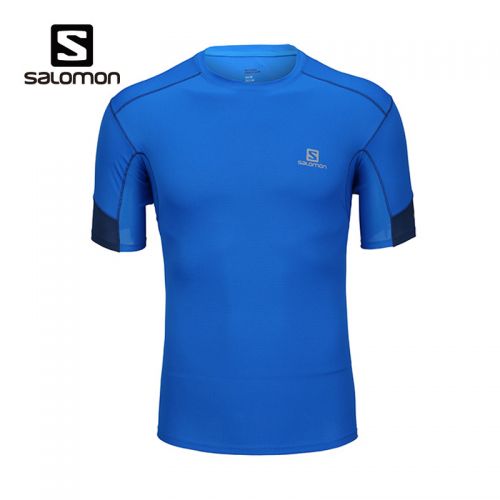 T-shirt sport pour homme SALOMON à manche courte - Ref 2017140