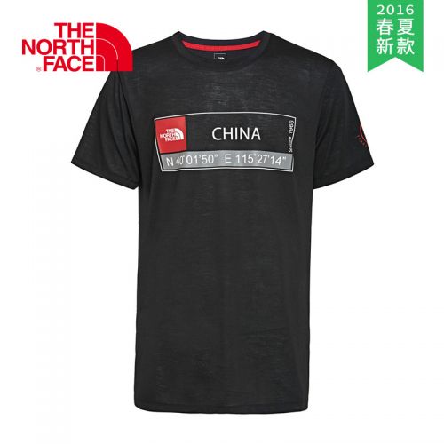T-shirt sport pour homme THE NORTH FACE à manche courte - Ref 2017173