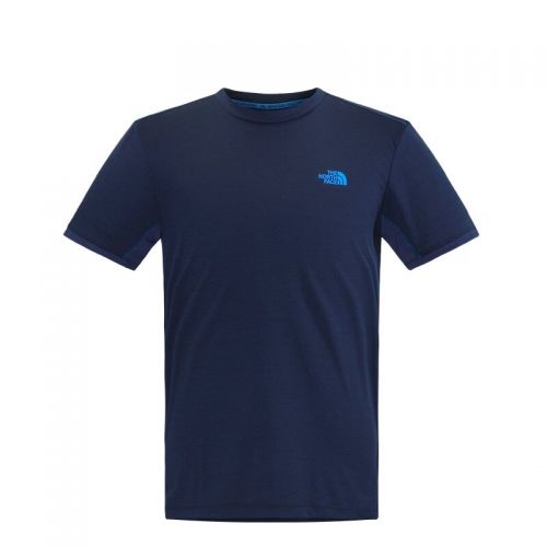 T-shirt sport pour homme THE NORTH FACE à manche courte en polyester - Ref 2017212