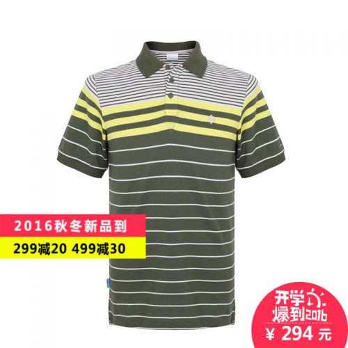 T-shirt sport pour homme COLUMBIA à manche courte en CVC - Ref 2017258