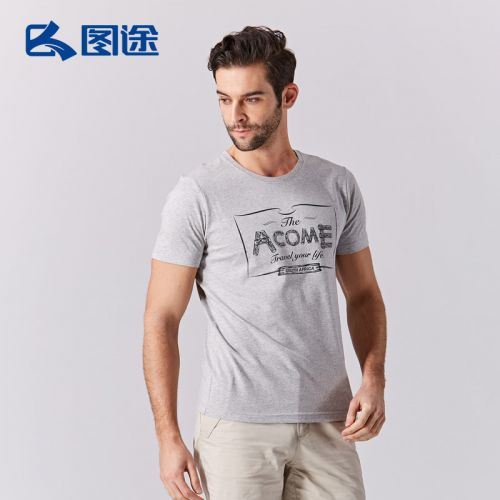 T-shirt sport pour homme ACOME à manche courte en coton - Ref 2017324