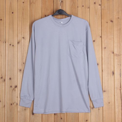 T-shirt sport pour homme à manche longue en polyester - Ref 2017426