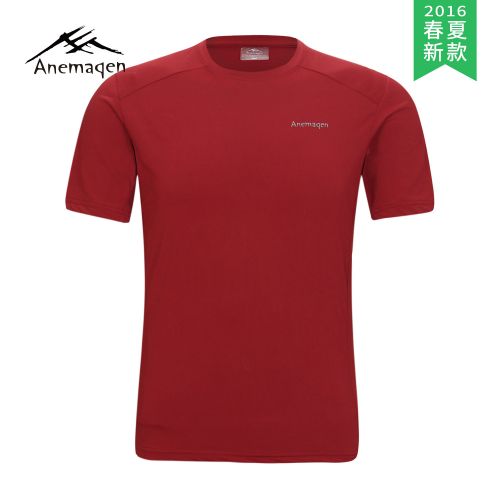 T-shirt sport pour homme ANEMAQEN à manche courte - Ref 2017446