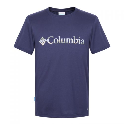 T-shirt sport pour homme COLUMBIA à manche courte en CVC - Ref 2017500