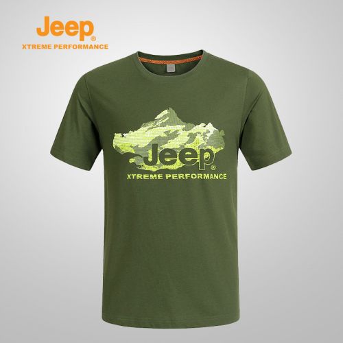 T-shirt sport pour homme JEEP à manche courte - Ref 2017510