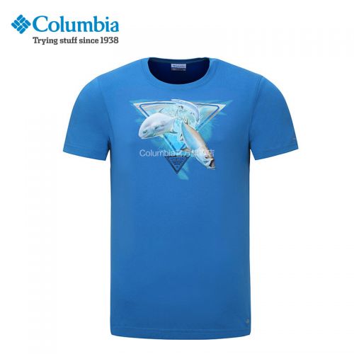 T-shirt sport pour homme COLUMBIA à manche courte - Ref 2017581