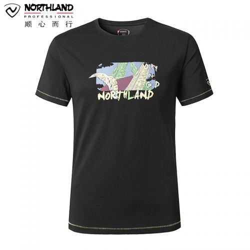 T-shirt sport pour homme NORTHLAND à manche courte en CVC - Ref 2017594