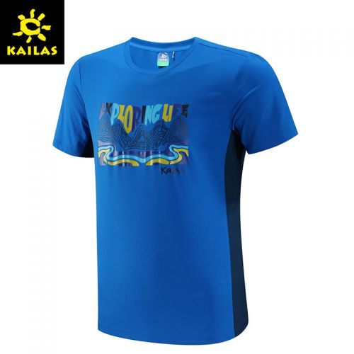 T-shirt sport pour homme KAILAS à manche courte en polyester - Ref 2017610