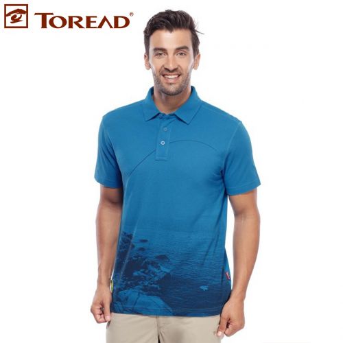 T-shirt sport pour homme TOREAD à manche courte en coton - Ref 2017626