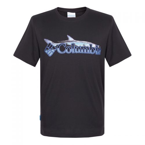 T-shirt sport pour homme COLUMBIA à manche courte en CVC - Ref 2017709