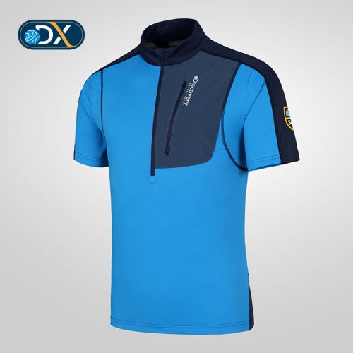T-shirt sport pour homme DISCOVERY EXPEDITION à manche courte en polyester - Ref 2017775