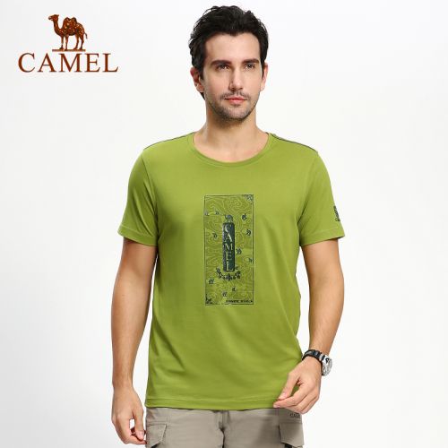 T-shirt sport pour homme CAMEL à manche courte - Ref 2017827