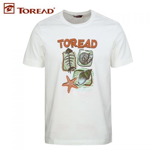 T-shirt sport pour homme TOREAD à manche courte en coton - Ref 2017841