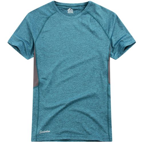 T-shirt sport pour homme SENTERLAN à manche courte en polyester - Ref 2017945