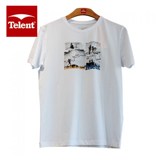 T-shirt sport pour homme TELENT à manche courte en polyester - Ref 2017999