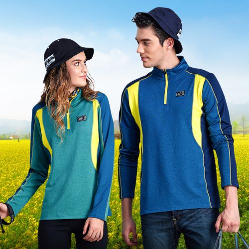 T-shirt sport pour homme TECTOP à manche longue en polyester - Ref 2018053