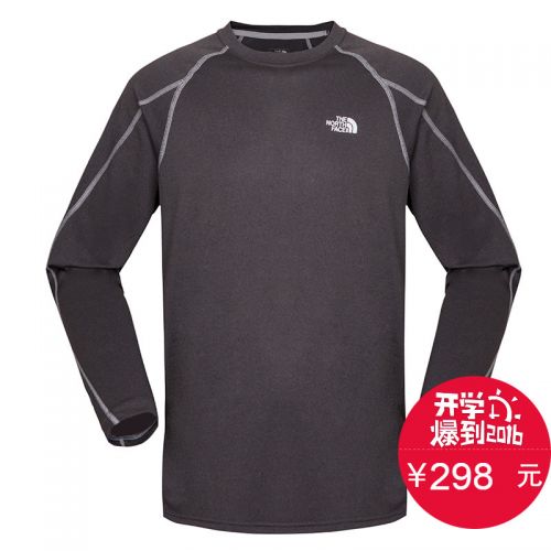 T-shirt sport pour homme THE NORTH FACE à manche longue en polyester - Ref 2018054