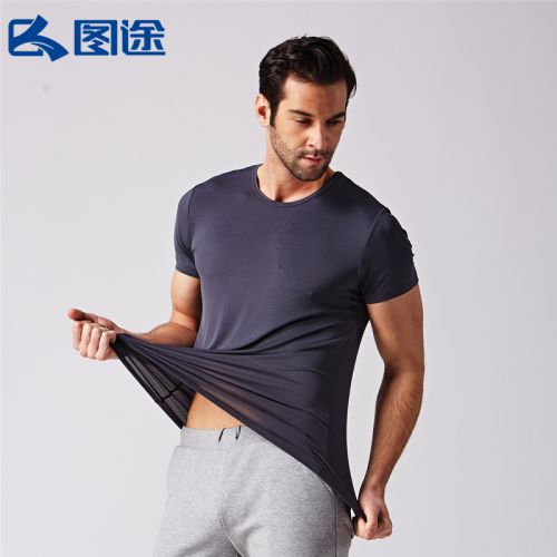 T-shirt sport pour homme SENSE LEAD à manche courte - Ref 2018069