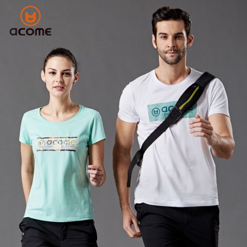 T-shirt sport pour homme ACOME à manche courte en coton - Ref 2018079