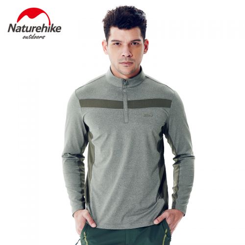 T-shirt sport pour homme NATUREHIKE à manche longue - Ref 2018090